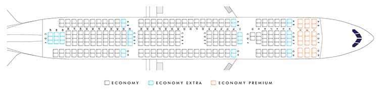 seat map 767